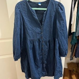 Bohemian Denim Dress